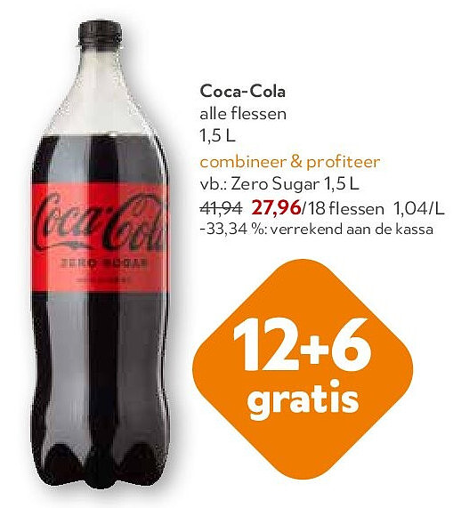 Coca-Cola Zero Sugar 1,5 L