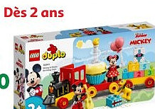 Le train d'anniversaire de Mickey et Minnie