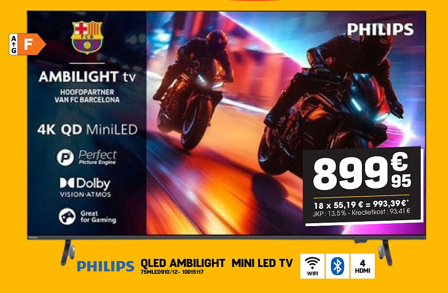 Philipa QLED AMBILIGHT MINI LED TV