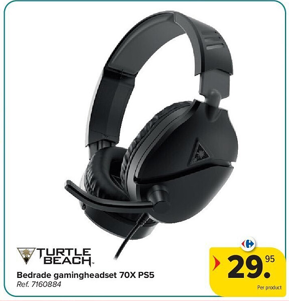 Bedrade gamingheadset 70X PS5