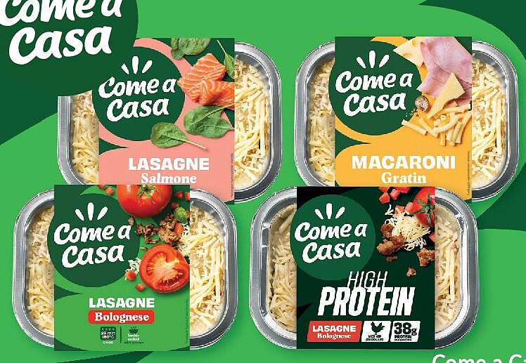 Come a Casa maaltijden