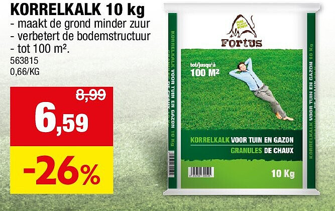 KORRELKALK 10 kg