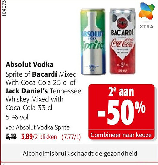 Absolut Vodka Sprite
