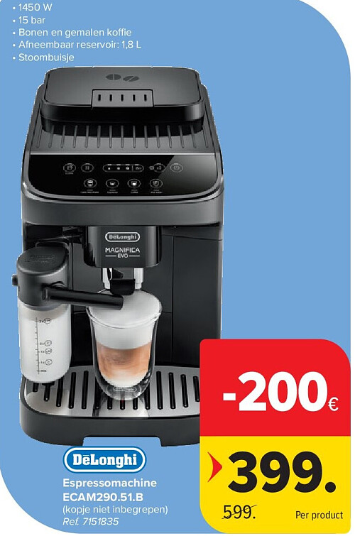 Espressomachine ECAM290.51.B