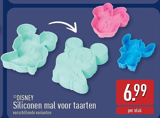 Siliconen mal voor taarten