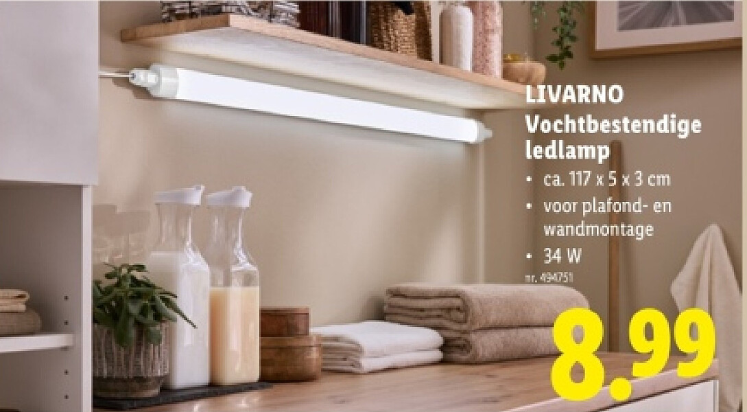 Vochtbestendige ledlamp