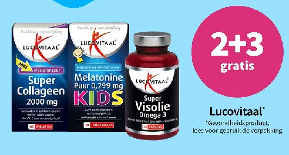 Lucovitaal Super visolie Omega 3
