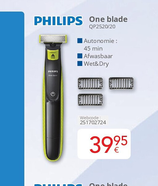 One blade QP2520/20