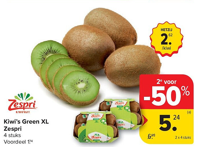 Kiwi’s Green XL Zespri