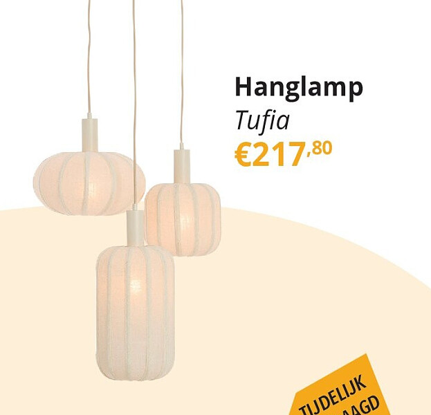 Hanglamp Tufia