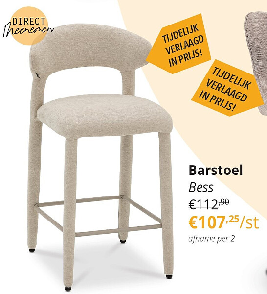 Barstoel Bess