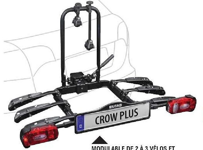 EUFAB Crow Plus 2 vélos
