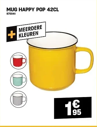 MUG HAPPY POP 42CL