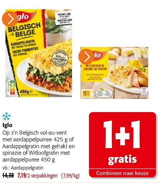 Iglo Aardappelgratin