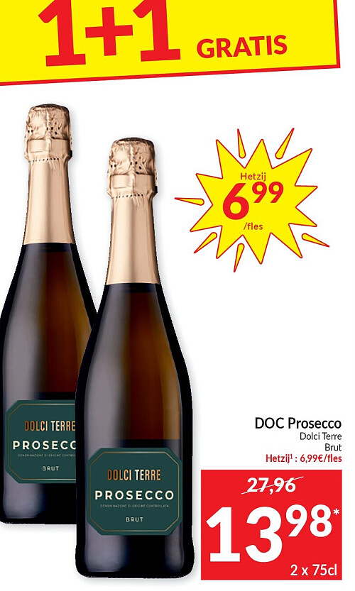 DOC Prosecco Dolci Terre Brut