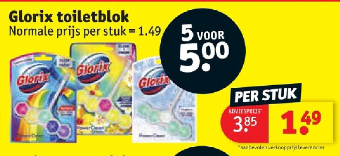 Glorix toiletblok