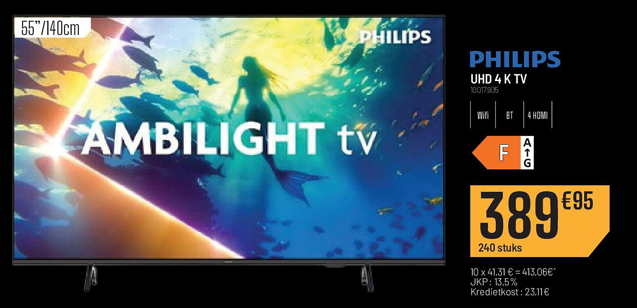 Philips UHD 4 K TV