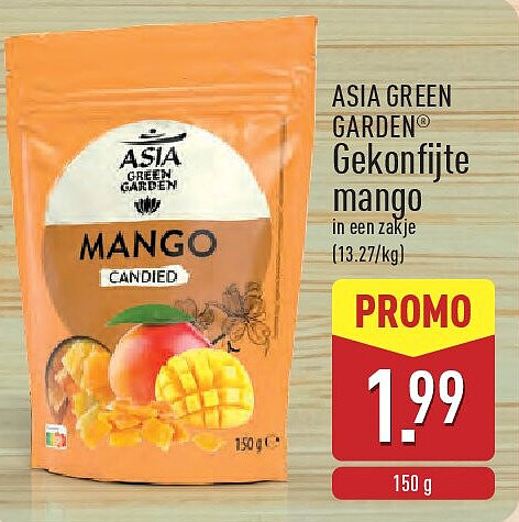 Gekonfijte mango