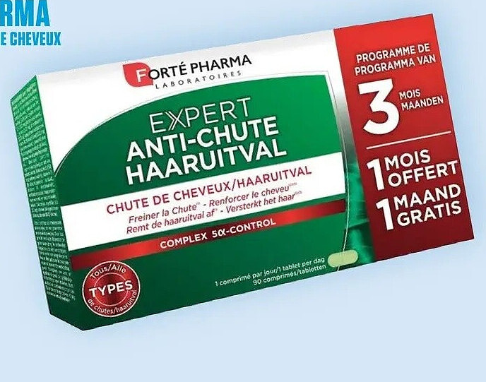 Expert Anti-Chute de Cheveux 3 x 30 comprimés