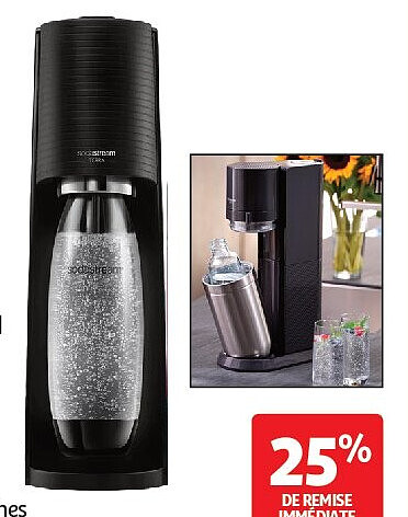 Machine à soda SodaStream Terra noire