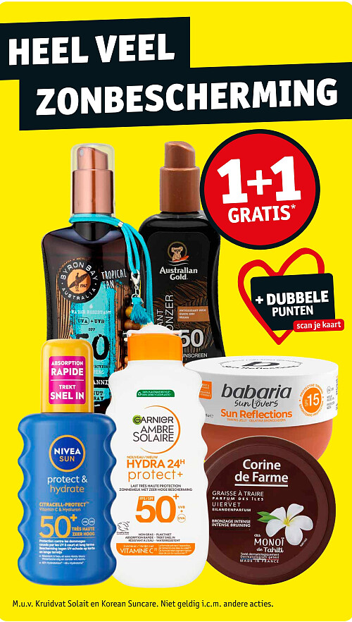 HEEL VEEL ZONBESCHERMING