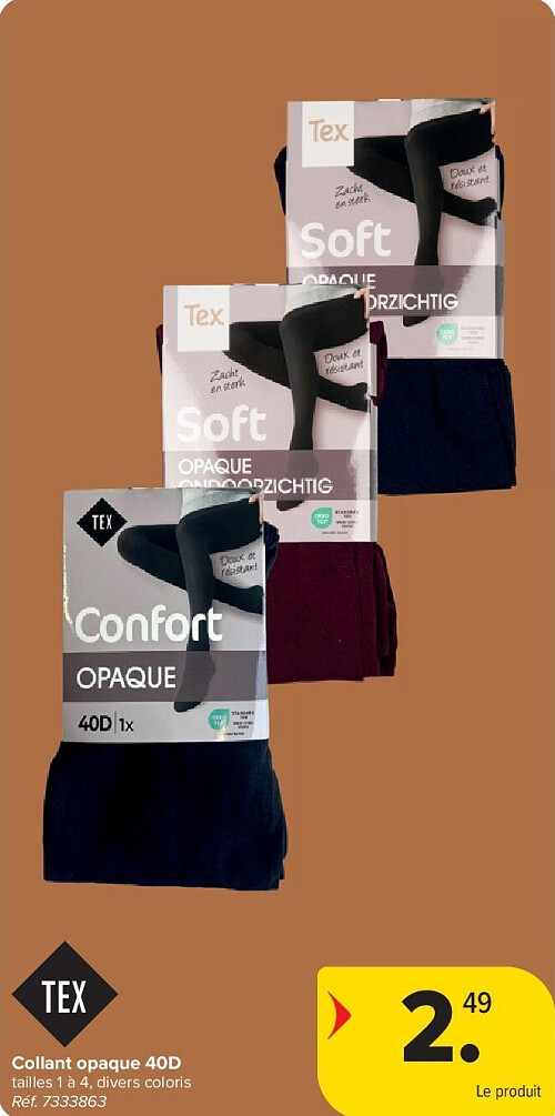 Collant opaque 40D