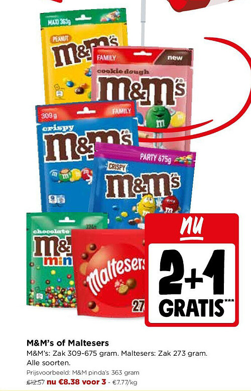 M&M’s of Maltesers