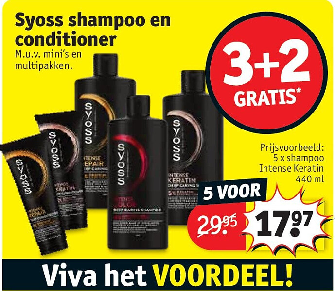 Syoss shampoo en conditioner