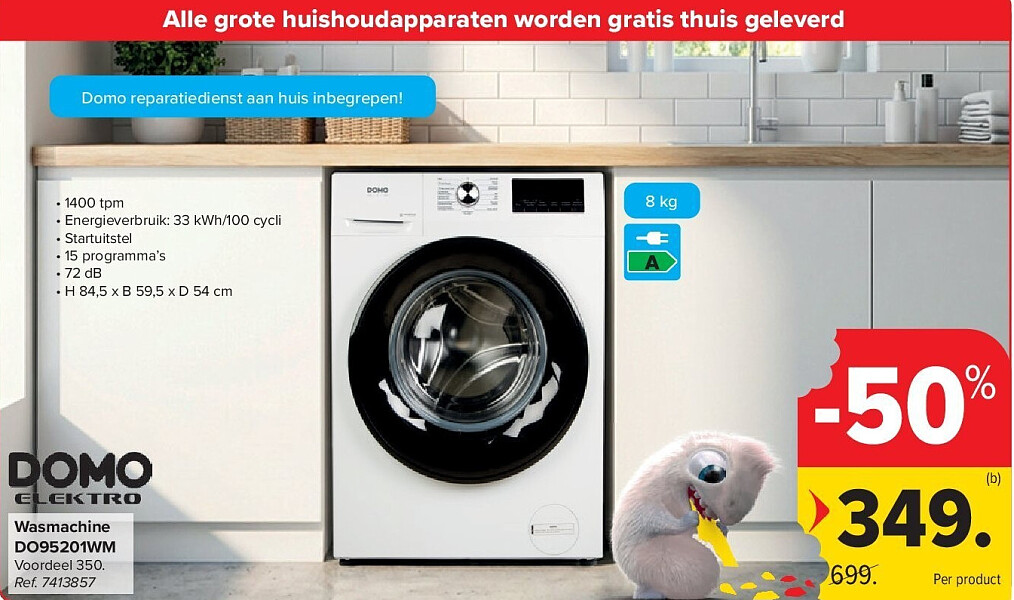 Wasmachine DO95201WM