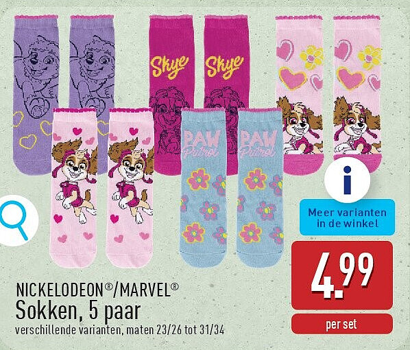Sokken, 5paar