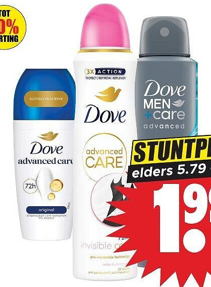 Dove deodorant