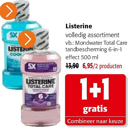 Listerine volledig assortiment
