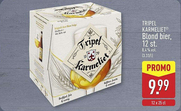 Blond bier, 12st.