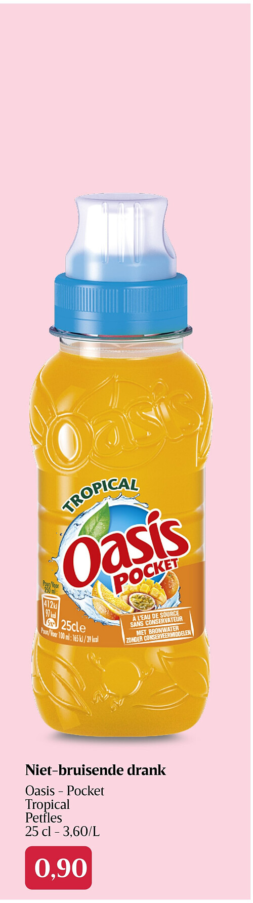Niet-bruisende drank