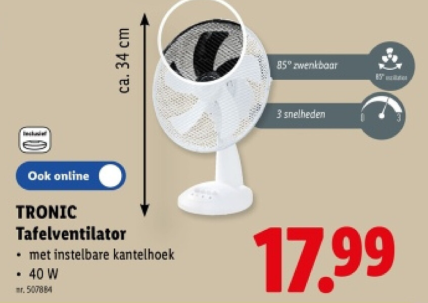 Tafelventilator