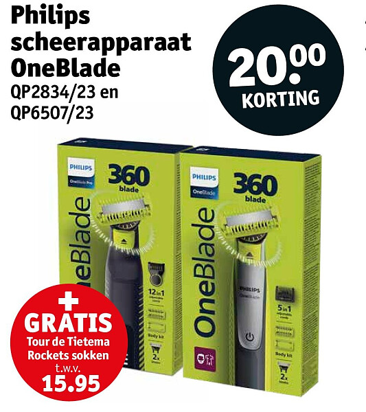 Philips scheerapparaat OneBlade