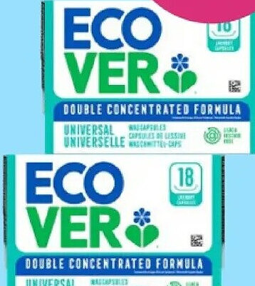 Ecover wascapsules 18 stuks