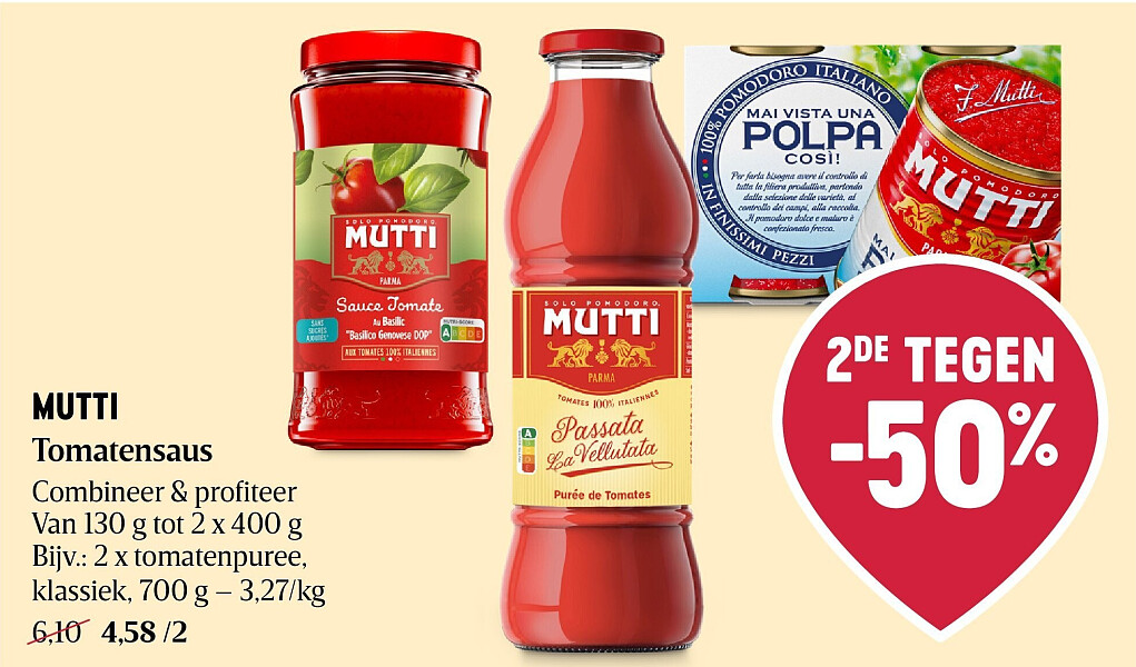 MUTTI Tomatensaus