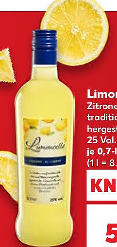 Limoncello Zitronenlikör