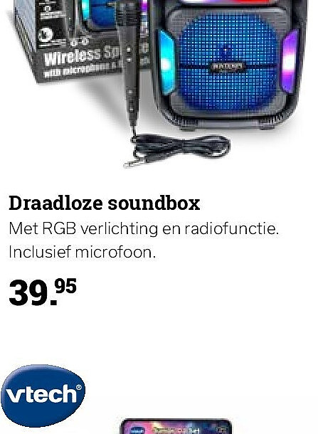 Draadloze soundbox