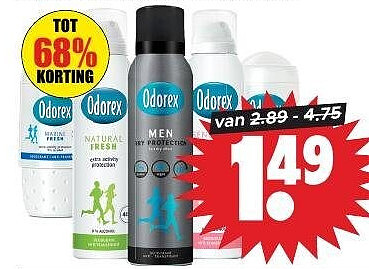 Odorex deodorant