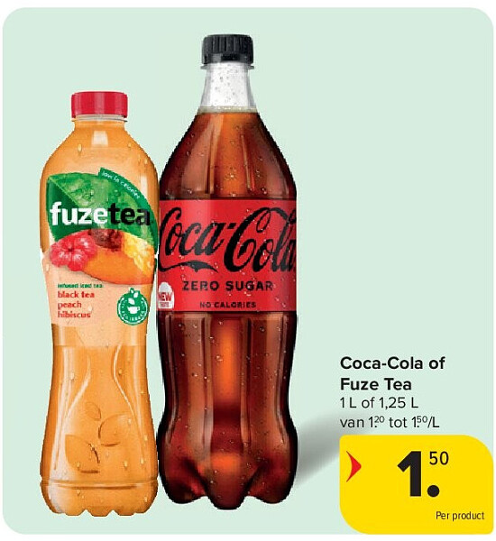 Coca-Cola of Fuze Tea