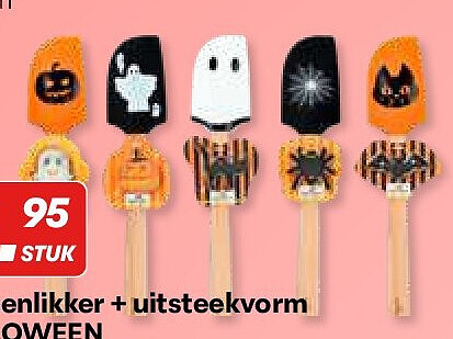 pannenlikker + uitsteekvorm HALLOWEEN