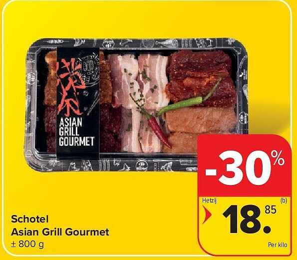 Schotel Asian Grill Gourmet