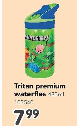 Tritan premium waterfles 480ml 105540