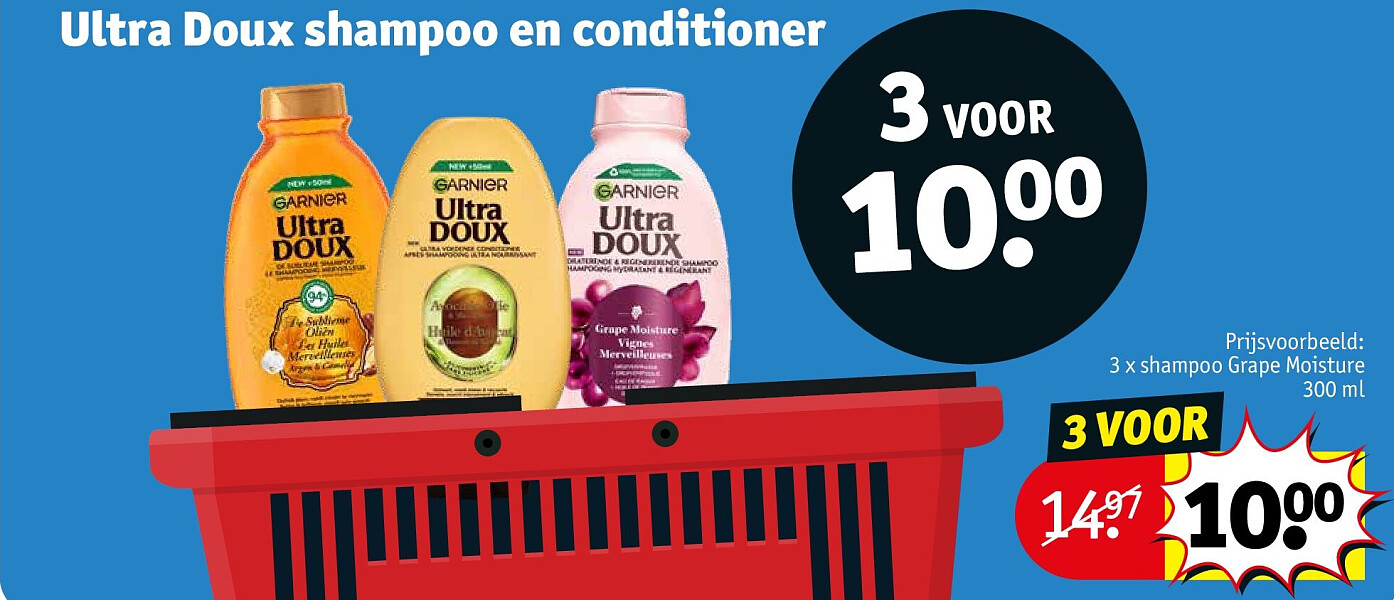 Ultra Doux shampoo en conditioner