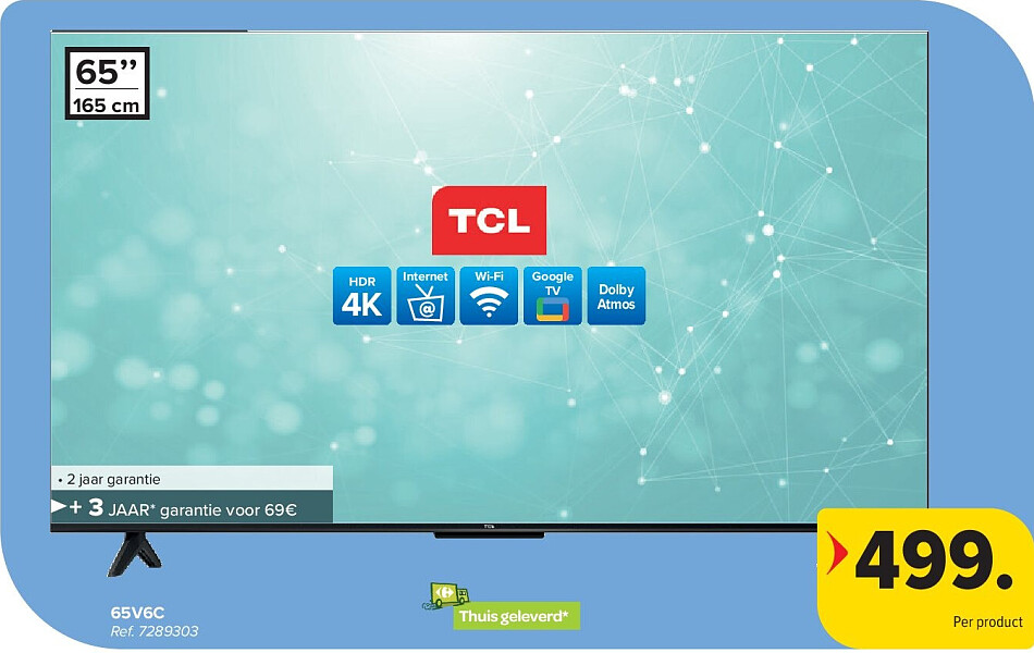 TCL 65V6C 4K TV