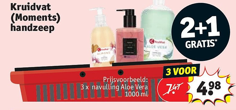 Kruidvat (Moments) handzeep
