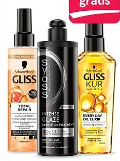 Syoss en Gliss maskers en kuren