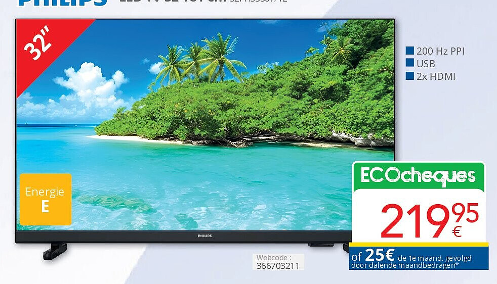 LED TV 32’’/81 cm 32PHS5507/12